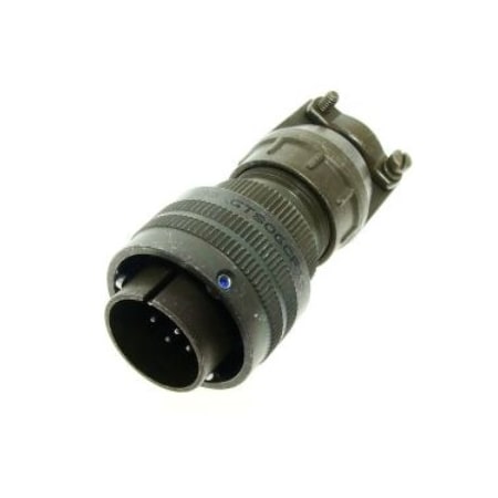 Amphenol Pin & Sleeve Plug, 13 A, 10 Pole, Solder Terminals Wire Connection Type ACS05A181P025